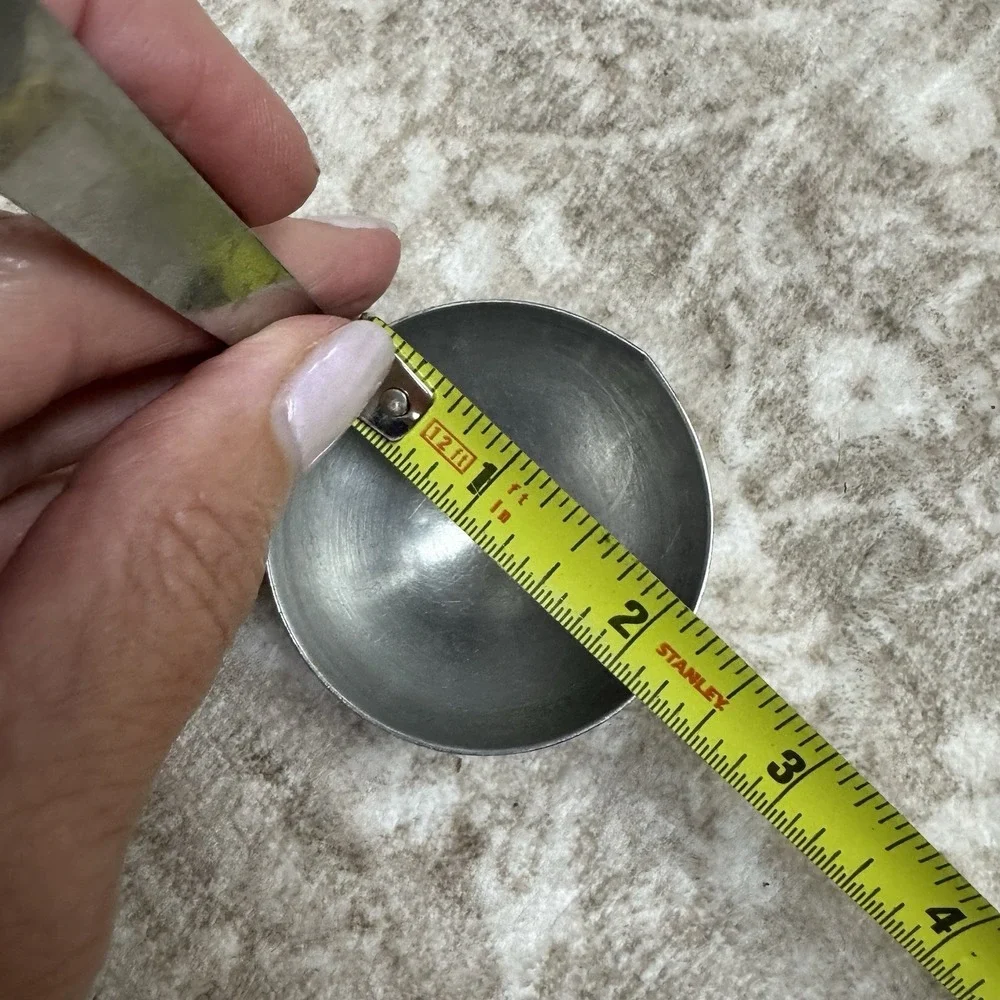 Vtg 70s Flint Arrowhead Harvest Wheat Stainless Ladle 12